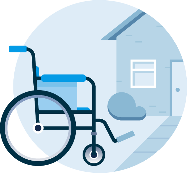 rehabilitation care icon
